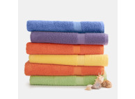 30" x 54" Martex Pool Towels, 100% Cotton, Staybright Solid Persimmon S049